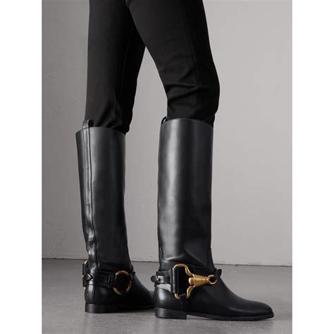 riding boots burberry|burberry combat boots.